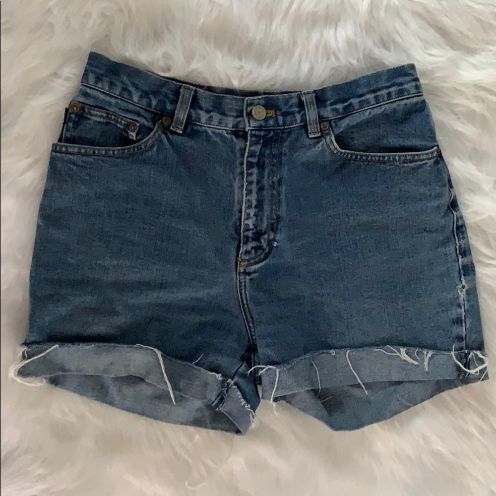 Lauren Jeans Co Cut Off Jean Shorts